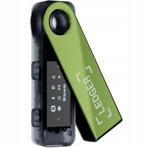 Ledger Nano S Plus - Portfel kryptowalutowy, CC EAL6+, USB-C, Zielony 2