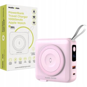 Powerbank Mobile Origin Travel Charger 10000mAh Różowy 2