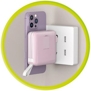 Powerbank Mobile Origin Travel Charger 10000mAh Różowy 11