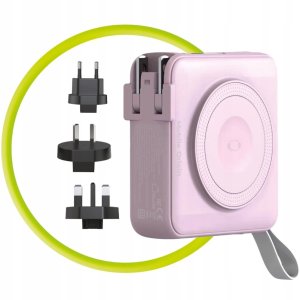 Powerbank Mobile Origin Travel Charger 10000mAh Różowy 9