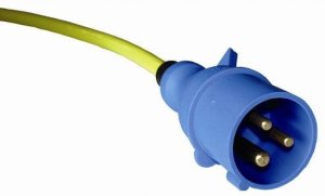 Kabel zasilania z wtykami CEE 16A 250V 3x2,5mm2 Ratio 2823 IP 56 5m 2