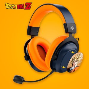 Słuchawki Blade DB2001 słuchawki/zestaw słuchawkowy Przewodowy i Bezprzewodowy Opaska na głowę Gaming USB Type-C Bluetooth Czarny, Szary, Pomarańczowy 2