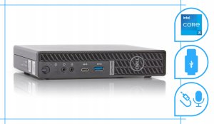 Komputer poleasingowy Dell Komputer Dell Optiplex 5080 Tiny Intel Core i5 16GB DDR4 1000GB SSD Windows 11 3