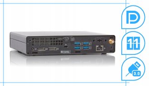 Komputer poleasingowy Dell Komputer Dell Optiplex 5080 Tiny Intel Core i5 16GB DDR4 1000GB SSD Windows 11 4