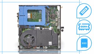 Komputer poleasingowy Dell Komputer Dell Optiplex 5080 Tiny Intel Core i5 16GB DDR4 1000GB SSD Windows 11 5