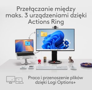 Mysz Logitech MX Master 4 grafitowa (910-007562) 10