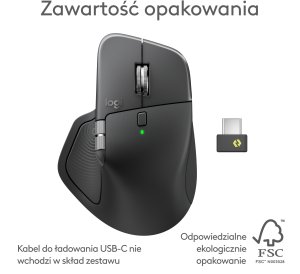 Mysz Logitech MX Master 4 grafitowa (910-007562) 11