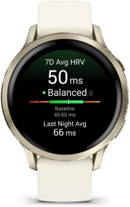 Zegarek sportowy Garmin Venu 4 - 41 mm Kremowy  (010-03013-00) 2