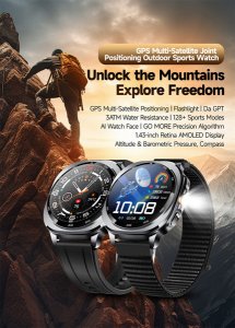 SMARTWATCH ZEGAREK WATCH MENU PL DAMSKI MĘSKI ROZMOWY SPORT POLSKIE PULS TS400 9