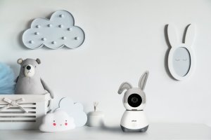 Alecto WLAN-Babyphone mit Kamera weiß/grau 12