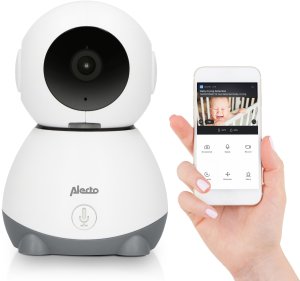 Alecto WLAN-Babyphone mit Kamera weiß/grau 2
