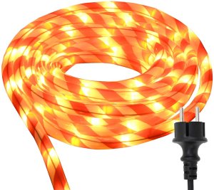 vidaXL Lina świetlna z 120 diodami LED Ciepła biel 5 m PVC 2