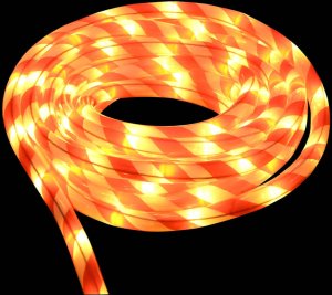 vidaXL Lina świetlna z 120 diodami LED Ciepła biel 5 m PVC 6