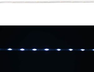 vidaXL Lina świetlna z 240 diodami LED Zimna biel 10 m PVC 7