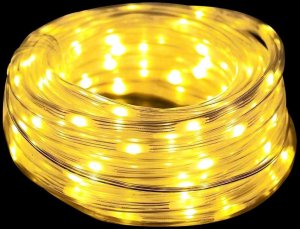 vidaXL Lina świetlna z 2400 diodami LED Ciepła biel 100 m PVC 6