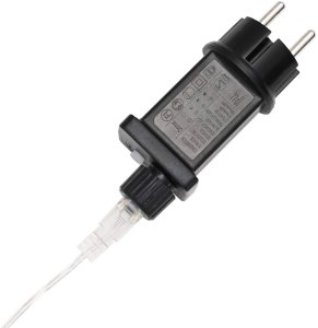 vidaXL Lina świetlna z 2400 diodami LED Ciepła biel 100 m PVC 9