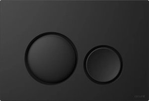 Przycisk spłukujący Alca plast S4005-015 / CERSANIT/ SYSTEM 40 /MZ CASPIA / DS DUR WO ŁW / PRZYC. LUNA CZARNY MAT 3