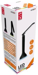Lampka biurkowa EDM Stalinis sviestuvas AVIDE Abldlrgb-Mood-4W-Bl, 18 LED, 4 W, 4000K, 250 lm, IP20, ikraunamas, dimer., 2