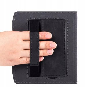 Strado Etui Strap z uchwytem i podstawką do PocketBook Verse Pro 629 634 Czerwone 4