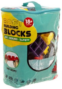 Iso Trade Klocki gumowe - sensoryczne 80el.  26575 4