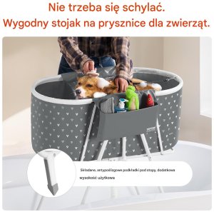 Vevor Składana Wanna do Kąpieli dla Psów 3