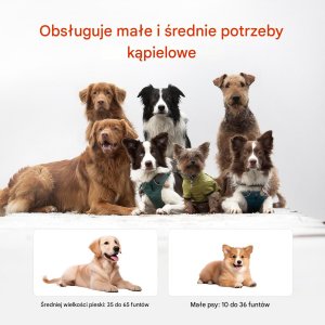 Vevor Składana Wanna do Kąpieli dla Psów 6