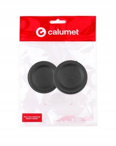 Dekielek Calumet Calumet Rear Lens & Body Cap Kit - Nikon F Mount 3