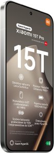 Smartfon Xiaomi 15T Pro 5G 12/1TB Szary  (69325544476630) 4