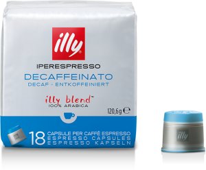 illy Kapsułki Iperespresso Decaffeinato - 18 szt. 2