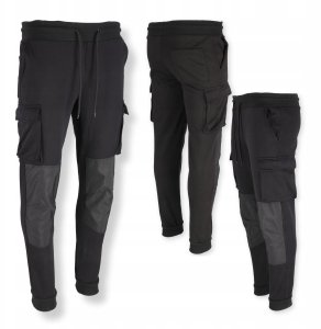 Spodnie dresowe czarne, rozm M, gramatura 300g/m2 2