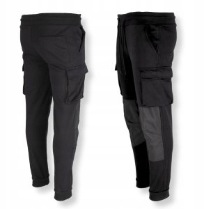 Spodnie dresowe czarne, rozm M, gramatura 300g/m2 4
