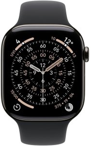 Smartwatch Apple Watch 11 GPS + Cellular 42mm Slate Titanium Sport Band M/L Czarny  (MF8T4ZR/A) 2