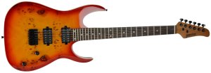 Gitara elektryczna - kompletny zestaw -Golden Guitar PSG-3 wiśnia one size 7