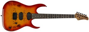 Gitara elektryczna - kompletny zestaw -Golden Guitar PSG-3 wiśnia one size 9