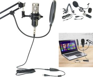 Mikrofon LTC-Audio Mikrofon USB do nagrywania, strumieniowania i podcastowania LTC STM200-PLUS one size 9