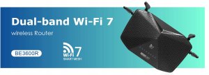 Totolink BE3600R WiFi Router WiFi7 Dual Band, 3x GbE RJ45 7