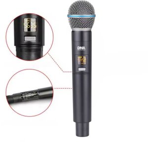 Mikrofon DNA BAT VOCAL SET zestaw bezprzewodowy akumulator 9