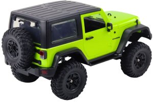 Auto Terenowe Zdalnie Sterowane RC Jeep Wrangler Rock Crawler Zielony 1:14 Double E 4
