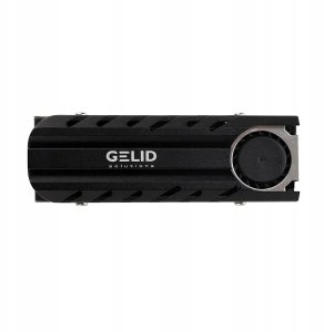 Gelid IceCap Pro M.2 Black, czarny radiator z termopadami na dyski (HS-M2-SSD-22) 2