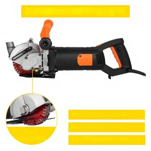 Bruzdownica Vevor Bruzdownica do betonu dedra frezarka rowków elektryczna 4800 W 133 mm 11