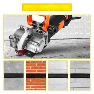 Bruzdownica Vevor Bruzdownica do betonu dedra frezarka rowków elektryczna 4800 W 133 mm 13