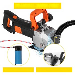 Bruzdownica Vevor Bruzdownica do betonu dedra frezarka rowków elektryczna 4800 W 133 mm 8