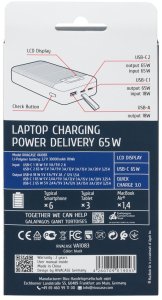 POWER BANK USB 30000MAH/VA1083 RIVACASE 18