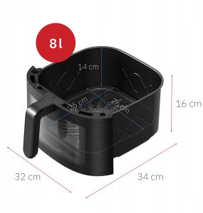 Frytkownica beztłuszczowa Webber AF800 11