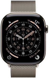 Smartwatch Apple Watch 11 GPS + Cellular 46mm Natural Titanium Milanese Loop M/L Szary  (MFD04ZR/A) 2