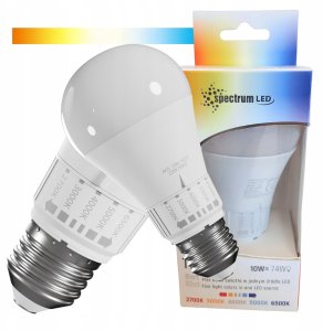 TB Energy LED GLS E-27 230V 10W 5CCT SPECTRUM 14