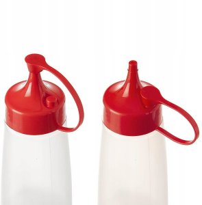 Ibili Butelka dyspenser dozownik shaker pojemnik do sosów sosu 525ml ORION 152912 3