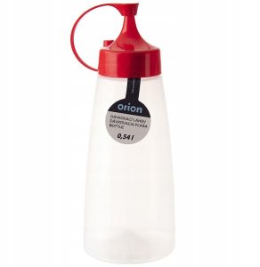 Ibili Butelka dyspenser dozownik shaker pojemnik do sosów sosu 525ml ORION 152912 5