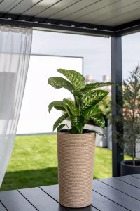 Adoni Doniczka jutowa boho z wkładem 47 cm – ręcznie robiona (adoni47) 4