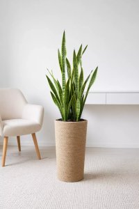 Adoni Doniczka jutowa boho z wkładem 57 cm – ręcznie robiona (adoni57) 5